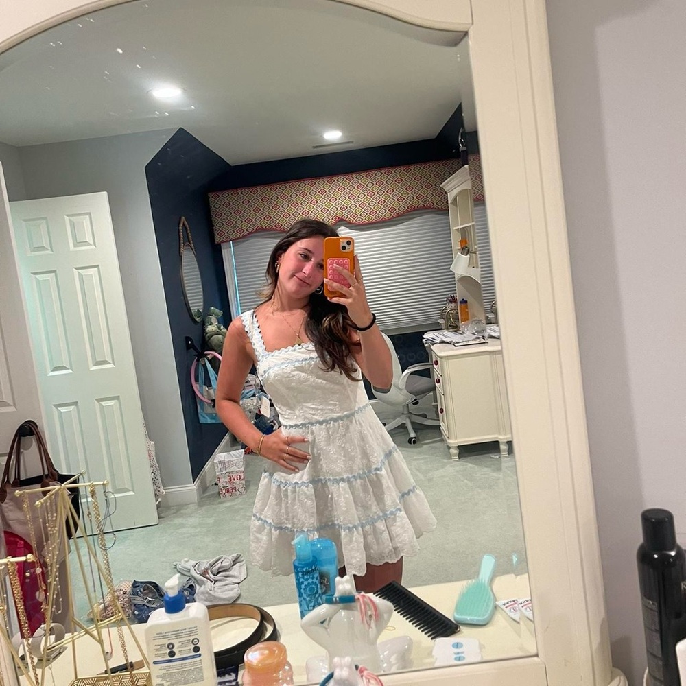 Altar'd State White Lace Dress